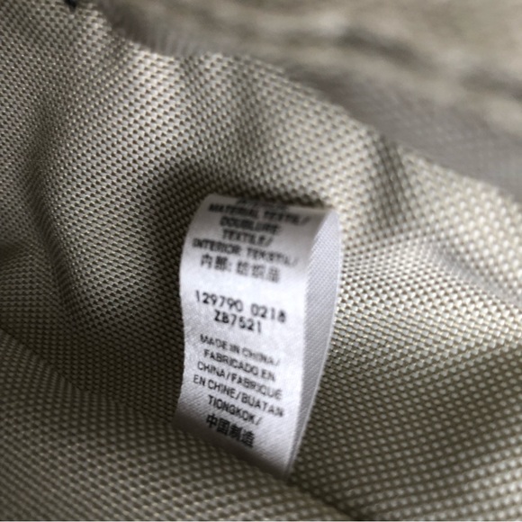 Fossil Rachel Satchel Color Block Blue Leather Handbag - Picture 11 of 13